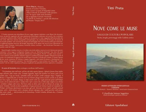 Titti Preta: “Nove come le Muse”. Il nuovo saggio di antichistica e demologia vincitore del Premio Apodiafazzi, Bova 2017